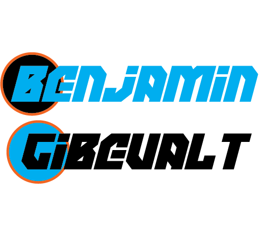 A picture of a logo that says Benjamin Gibeault